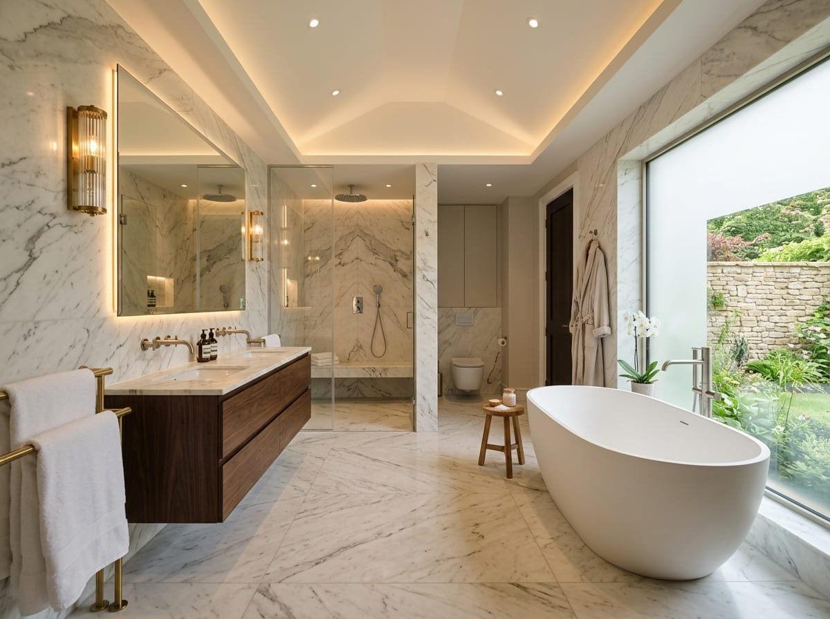 Custom Bathroom Renovation in Randolph
